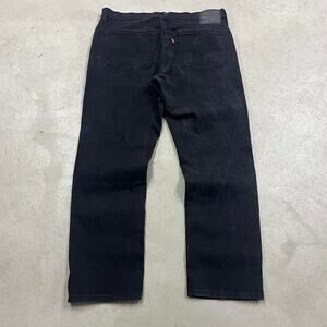 2000s vtg levis black washed jeans
